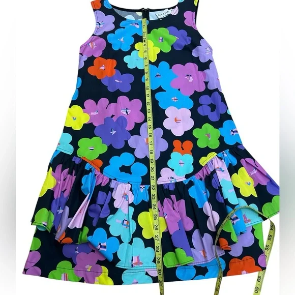 House of Perna Colorful Margie Dress Pop Bloom size Women’s XS, like new! - Picture 7 of 8